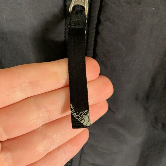 North Face Fleece Jacket Boys XL Solid Brown Black Zip Pockets Full Zip - Picture 5 of 9